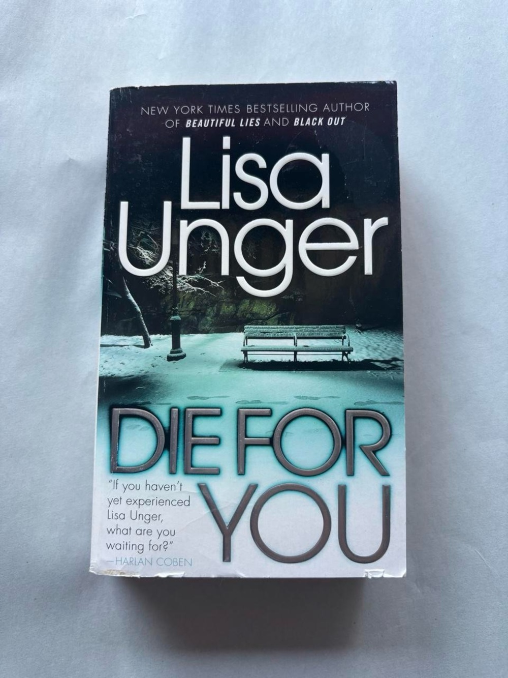 Lisa Unger Die For You paperback thriller